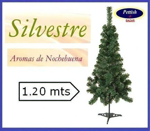 Árbol de navidad Eurotree Silvestre 120cm