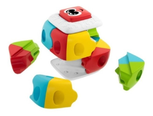 Cubo 2 En 1 Bricks Juguete De Encastre Chicco 10061