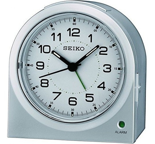 Reloj Despertador Seiko Qhe085s. Snooze. Nuevo. 