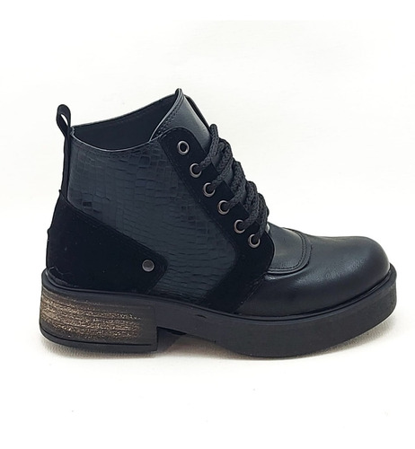 Botas Borcego Mujer Dama Cordones Moda Mi Huella 11 