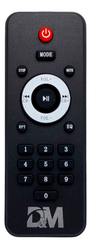 Minicomponente Dm-y6 3.1 Channel Multimedia Speaker Color Negro Potencia RMS 60 W