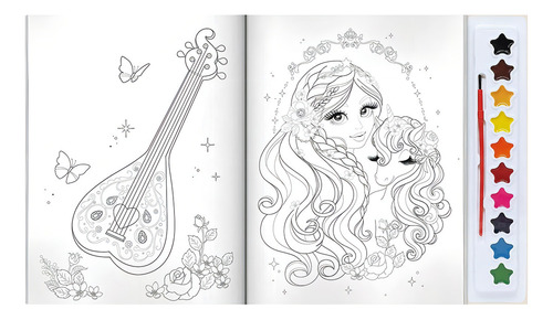Brincando com Aquarela: La Fadinne, de Ferrinho, Tatiane (© La Fadinne). Editorial Todolivro Distribuidora Ltda. em português, 2020