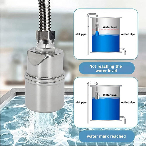 A Válvula Automática De Control De Nivel De Agua De 1/2