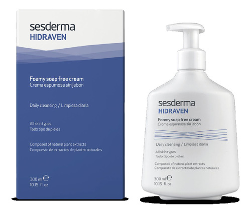 Hidraven Crema Espumosa Sin Jabon 300 Ml