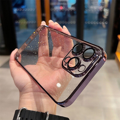 Nueva Funda De Teléfono De Lujo De Acrílico Duro Transparent