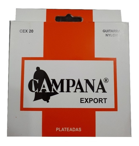 Encordado Cuerdas Campana Export Nylon Criolla Clásica Plata