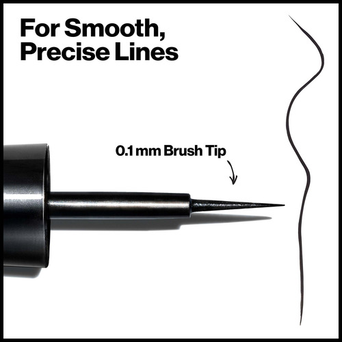 Revlon Colorstay Skinny Liquid Eyeliner, Black Out