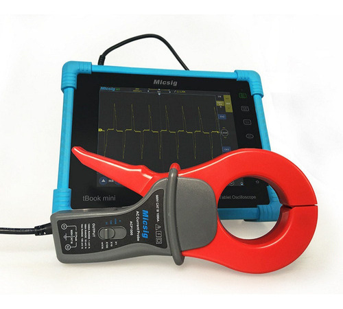 Sonda De Corriente Ca Micsig Osciloscopio 100 Khz Ca 1000a A