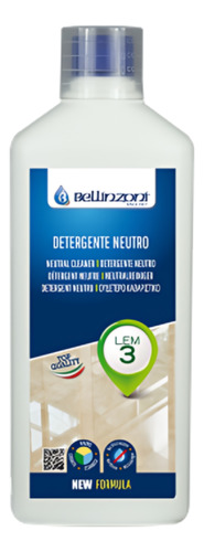 Detergente Lem3 - Bellinzoni - Marmol Y Granito - 1l