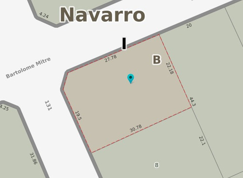 Imagen 8 de 8 de Venta - Terreno Zona Residencial - Navarro