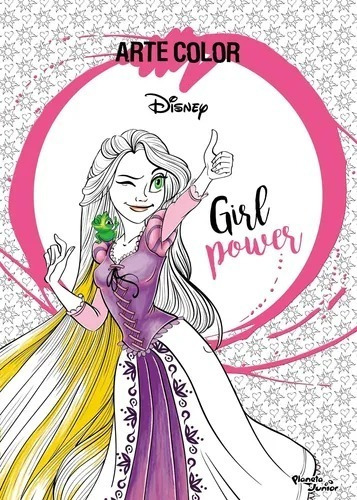 Arte Color. Girl Power Disney Planeta Junior