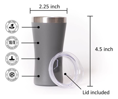 Vaso De Tequila De Acero Inoxidable De 150 Ml Ideal Regalo