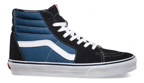 Championes Botitas Vans Sk8 hi Azul Cuotas sin inter s