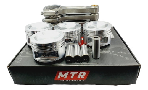 Bielas Forjadas Mtr Ap 900cv Pistão Afp 83.5 1.9 Pinos Turbo