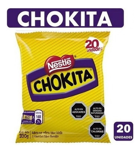 Chokita Galletas Nestle Bolsa De 20 Unidades