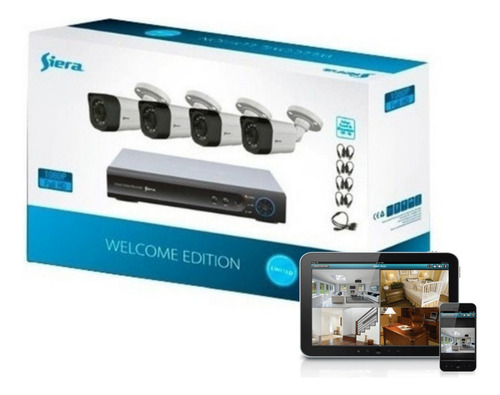 Instalaión De Cámaras De Seguridad Ip O Wifi Blanco
