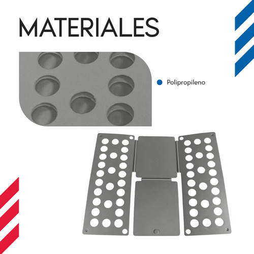 Tabla Doblador Plegable Manual para Ordenar Camisetas Diler Tablero de Plástico W-EYFH537 color gris