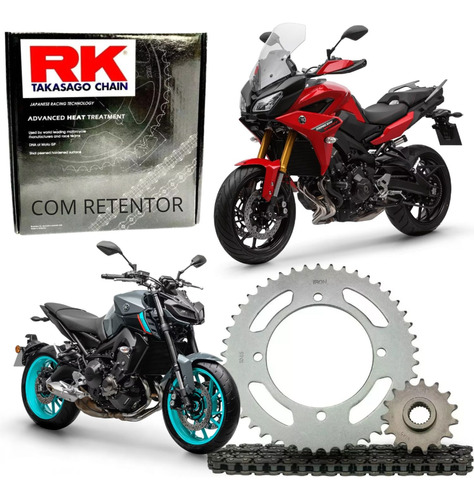 Kit Relação Com Retentor Rk Mt09 Tracer 2015 A 2024