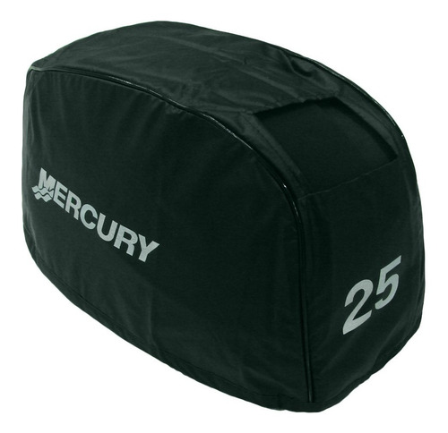 Capa De Capô Motor De Popa Mercury 25 Hp Mod. Americano