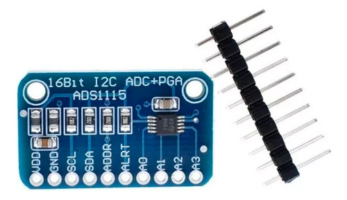 Conversor Analógico Digital Ads1115 Com 16 Bits Adc