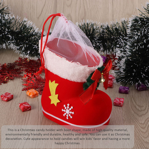 Caja De Regalo De Caramelos Navideños Reutilizables De 2 Pie