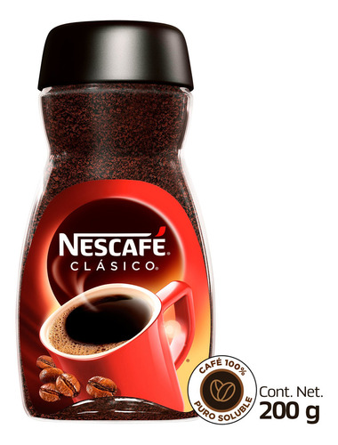 Café Nescafé clásico rico aroma 200g