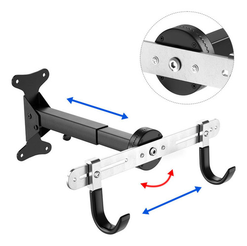 Colgador De Bicicleta Para Montaje En Pared Con Tornillos