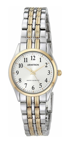 Reloj Mujer Armitron 75-5304svtt Cuarzo 25mm Pulso Bicolor