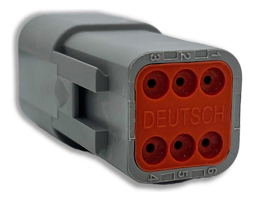 10x Conector Elétrico Dt04-6p Automotivo 6p Deutsch Dt06-6s