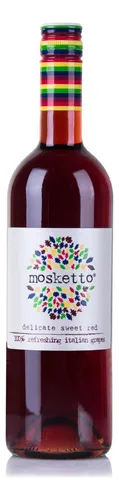 comprar Vinho Tinto Italiano Sweet Red Frisante 750ml Mosketto