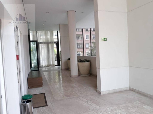 Imagem 26 de 30 de Apartamento Mobiliado Para Alugar E À Venda No Condomínio Mood, 1 Suíte, Varanda Envidraçada, Cozinha, 1 Vaga Na Garagem, 48 M², Piso Laminado - Ap1226