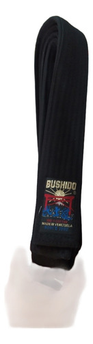 Cinta De Karate Bushido Negro Talla 3