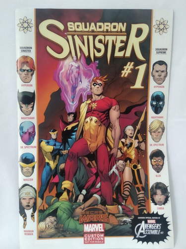 Squadron Sinister 01 Marvel Custom Edition En Ingles