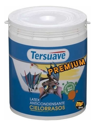 Pintura Anticondensante Cielorrasos Premium Tersuave 4 Lts