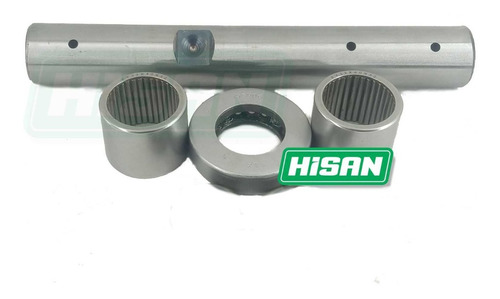 Imagen 2 de 4 de Kit Perno Punta Eje 30 Mm Autoelevador Cat Crapodina Hisan