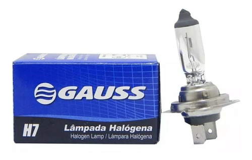 Lampada Farol H7 12v 55w Gauss - Gl19h7