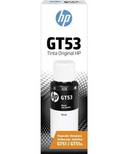 Hp Tinta Gt53, Negro, 90ml, 1vv22al Original