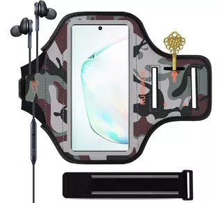 Funda D/ejercicio Runbach Galaxy Note 20/10+/9/8 Camo