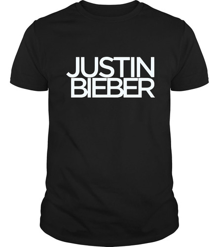 Polera: Justin Bieber (logo)