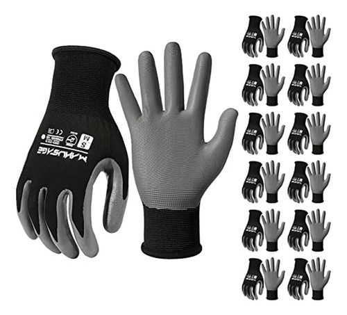 Manusage Guantes De Trabajo De Seguridad, Guantes De Jardine