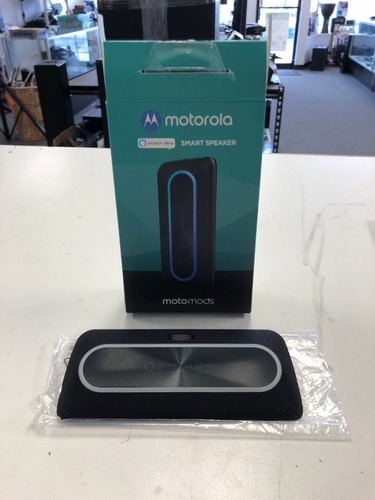 Bocina Inteligente Moto Mods Alexa Amazon Motorola