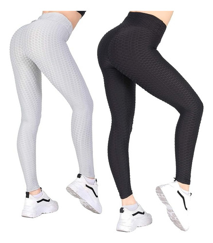 Par De Leggins Deportivos Levanta Pompa Sexy Mallas Premium 