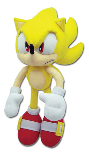 Sonic The Hedgehog Great Eastern Ge- - Peluche De Super Son.