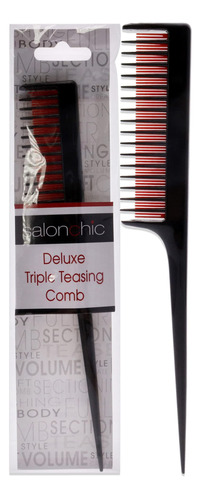 Peine De Triple Trenzado De 8 Pulgadas De Salonchic, 1