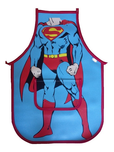 Delantal Infantil Superman