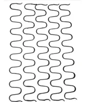 Comprar Fiat Resorte Asiento Butaca 42cm De Largo Juego X 5 Unidades