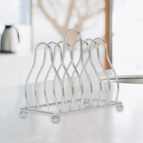 3 Estante Para Platos De Cocina Accesorios De Cocina Plata