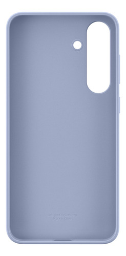 Funda De Silicona Para Samsung Galaxy S25, Color Azul Claro