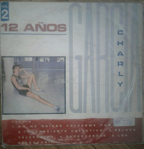 Charly Garcia 12 Años Vol 2 Vinilo Original
