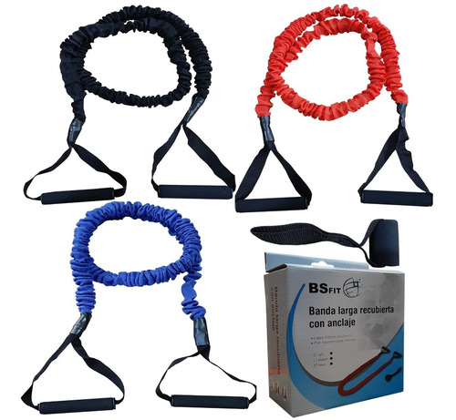 Imagen 4 de 4 de Banda Larga Roja Revestida Nuevo Fitness Gym Sport Funcional Functional Gmnasia